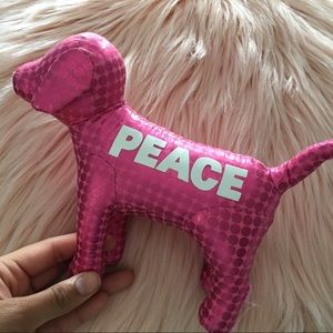 pink victoria secret collectors dog